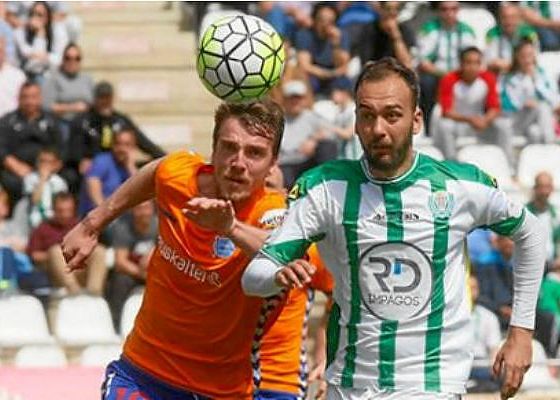 El Córdoba recupera a Deivid después de 5 meses lesionado