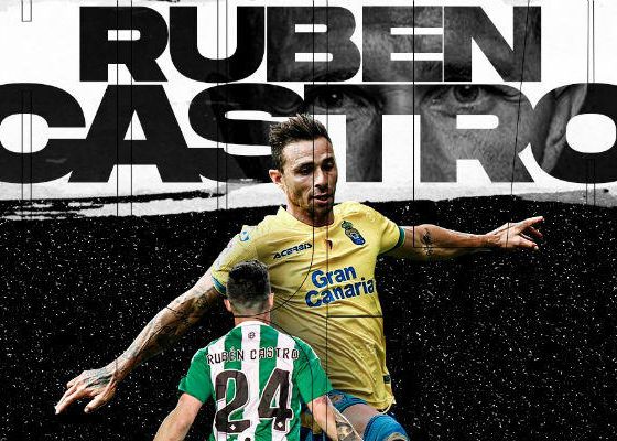 Rubén Castro ya tiene equipo: jugará de albinegro y en Segunda