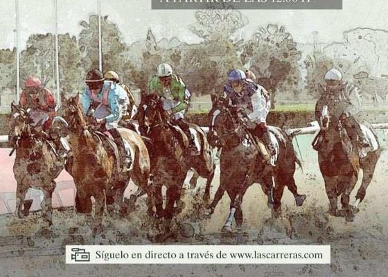 Día de Andalucía de carreras de caballos en Pineda