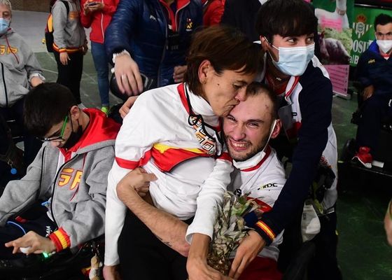 La final de equipos y parejas mixtas del Europeo de Boccia supuso otra medalla para España