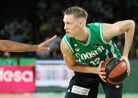 El alero Vrenz Bleijenbergh rescinde su contrato con el Real Betis