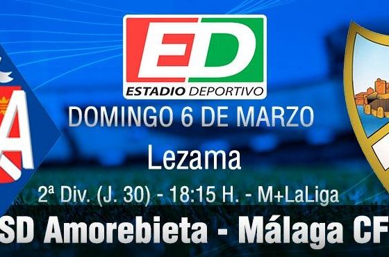 Amorebieta-Málaga: El Málaga viaja a Lezema en busca de la tranquilidad en la tabla (previa y posibles alineaciones)