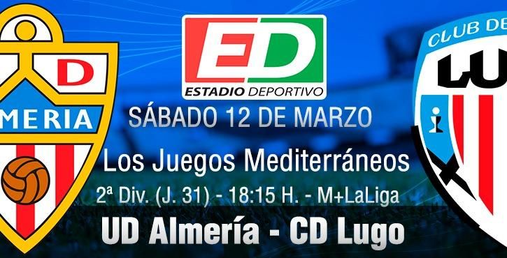 UD Almería - CD Lugo: oportunidad de reivindicación tras el surrealismo en Zaragoza (previa, horario y posibles alineaciones)