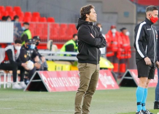 Rubi: "El fútbol nos está quitando mucho últimamente para los méritos que estamos haciendo"