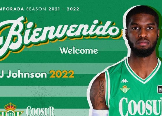 BJ Johnson, de la NBA a salvar al Real Betis