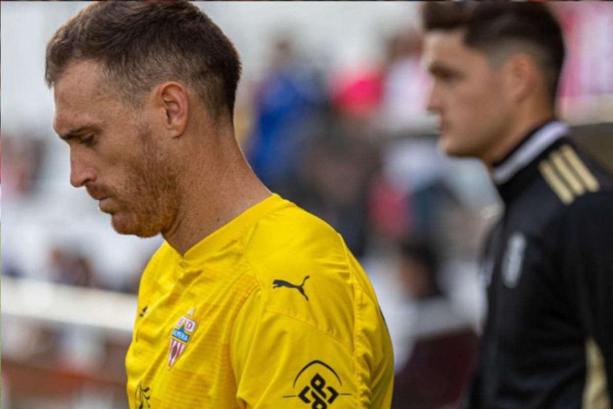 Fernando no entrena con el grupo, pero espera llegar para el partido ante el Amorebieta