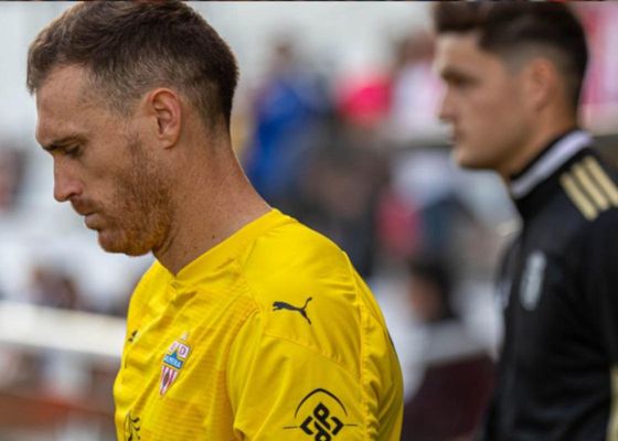 Fernando no entrena con el grupo, pero espera llegar para el partido ante el Amorebieta