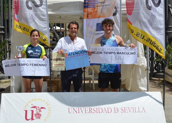 Con gran éxito se ha realizado la Vuelta al Rectorado de la US