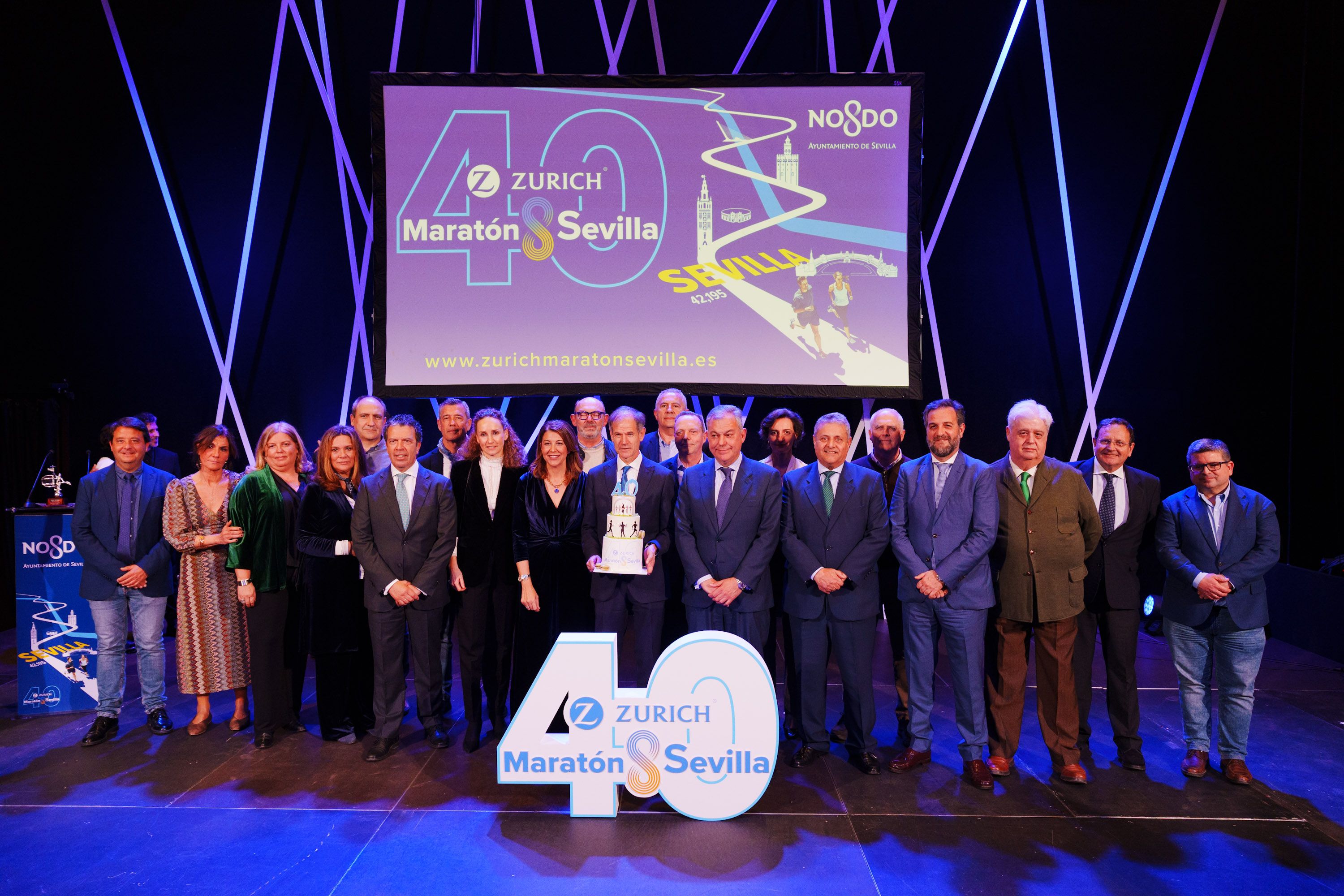 El Zurich Maratón Sevilla se engalana para celebrar su 40 aniversario