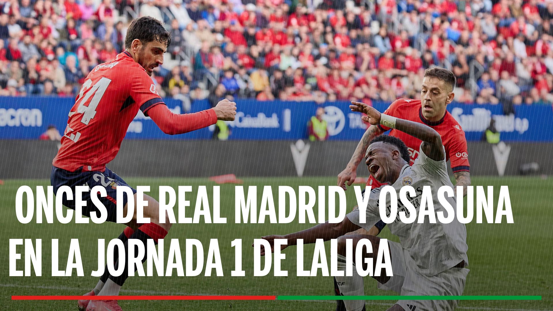 Alineaciones Real Madrid - Osasuna: Alineación posible de Real Madrid y Osasuna en el partido de LaLiga