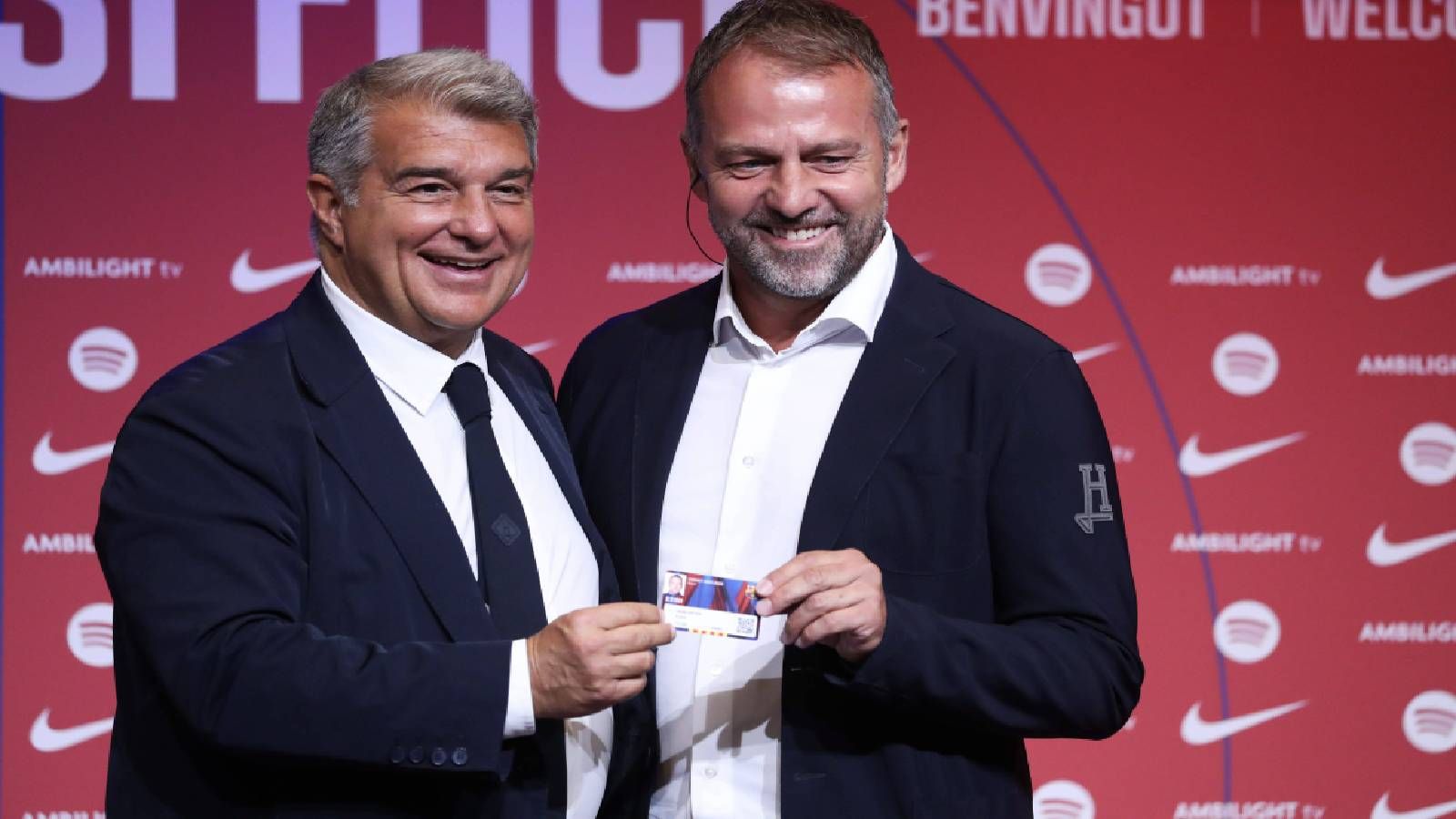 El primer premio para Hansi Flick