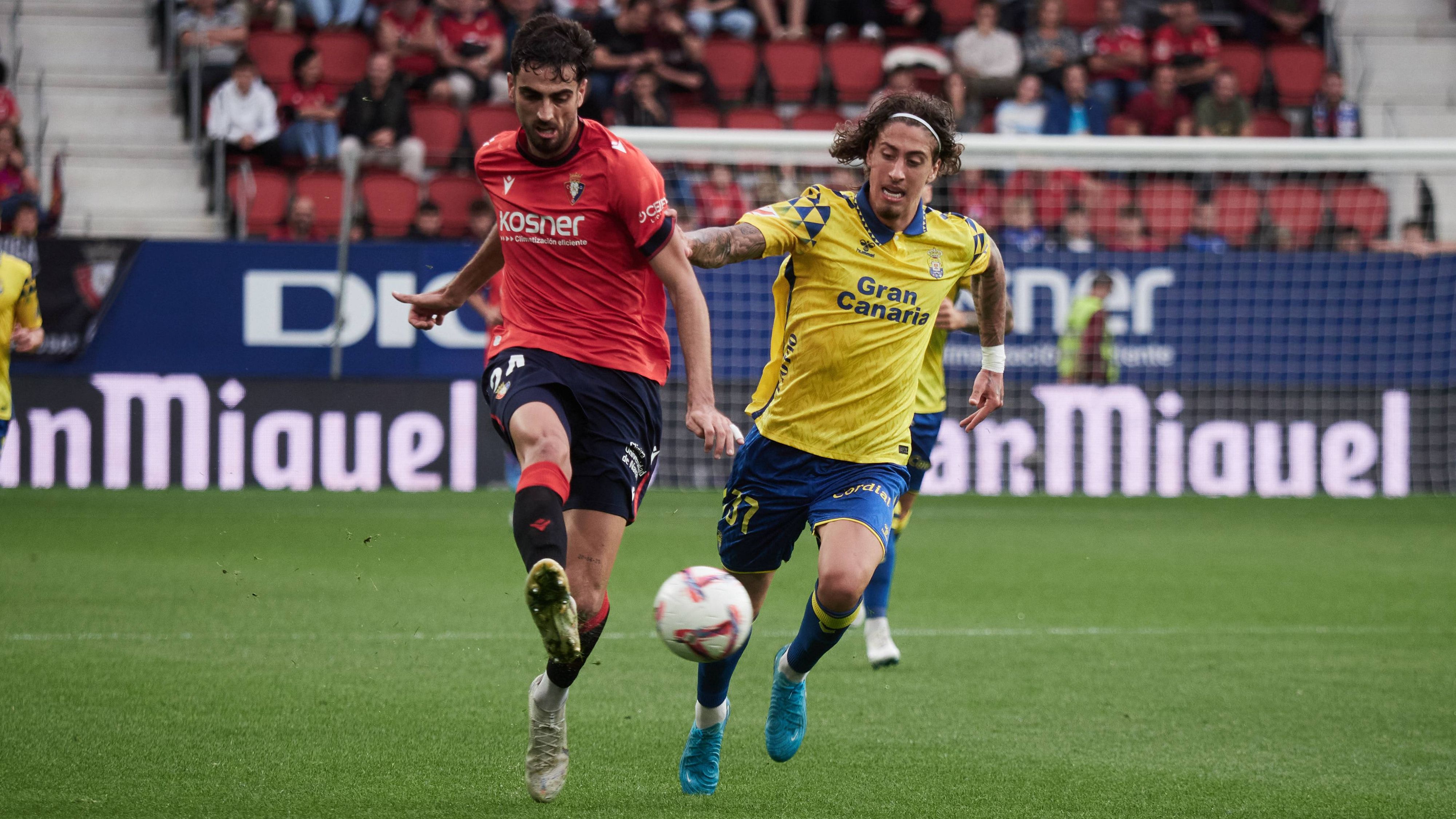 Las Palmas - Osasuna: Horario y dónde ver en TV y online el partido de hoy de LaLiga EA Sports