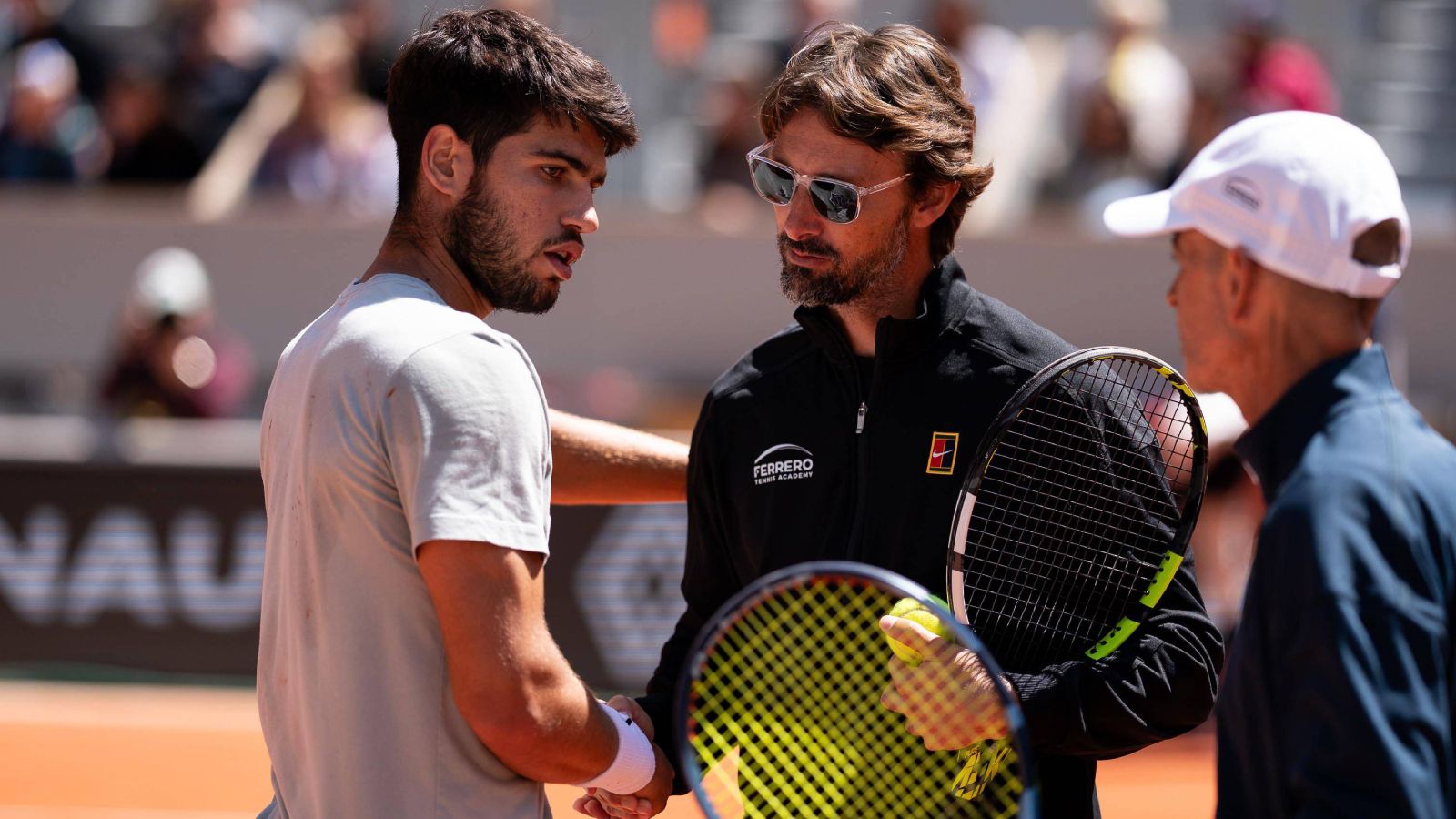 Ferrero frena en seco a Carlos Alcaraz