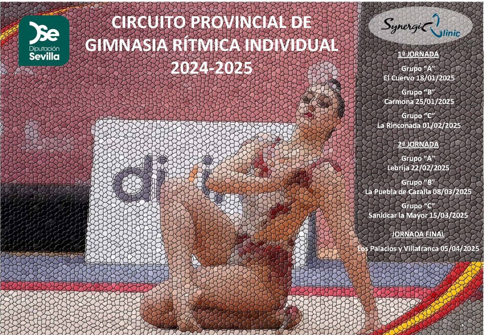 El Circuito Provincial de Gimnasia Rítmica recorre Sevilla: calendario y modalidades