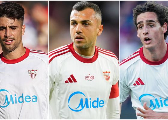 Días determinantes en el Sevilla para Manu Bueno, Fábio Cardoso y Joan Jordán, que lleva ventaja