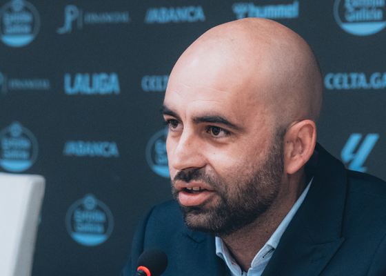 Claudio Giráldez, renovado con el Celta de Vigo, cierra la puerta: "Estoy donde quiero estar"