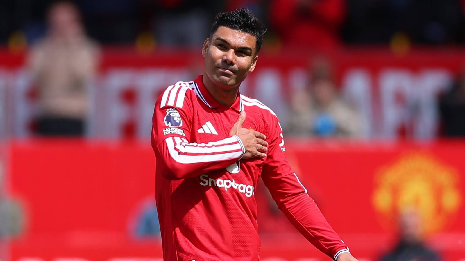 Casemiro se despide de Old Trafford en un partido en el que Bruno Fernandes dejó un récord histórico con el Manchester United