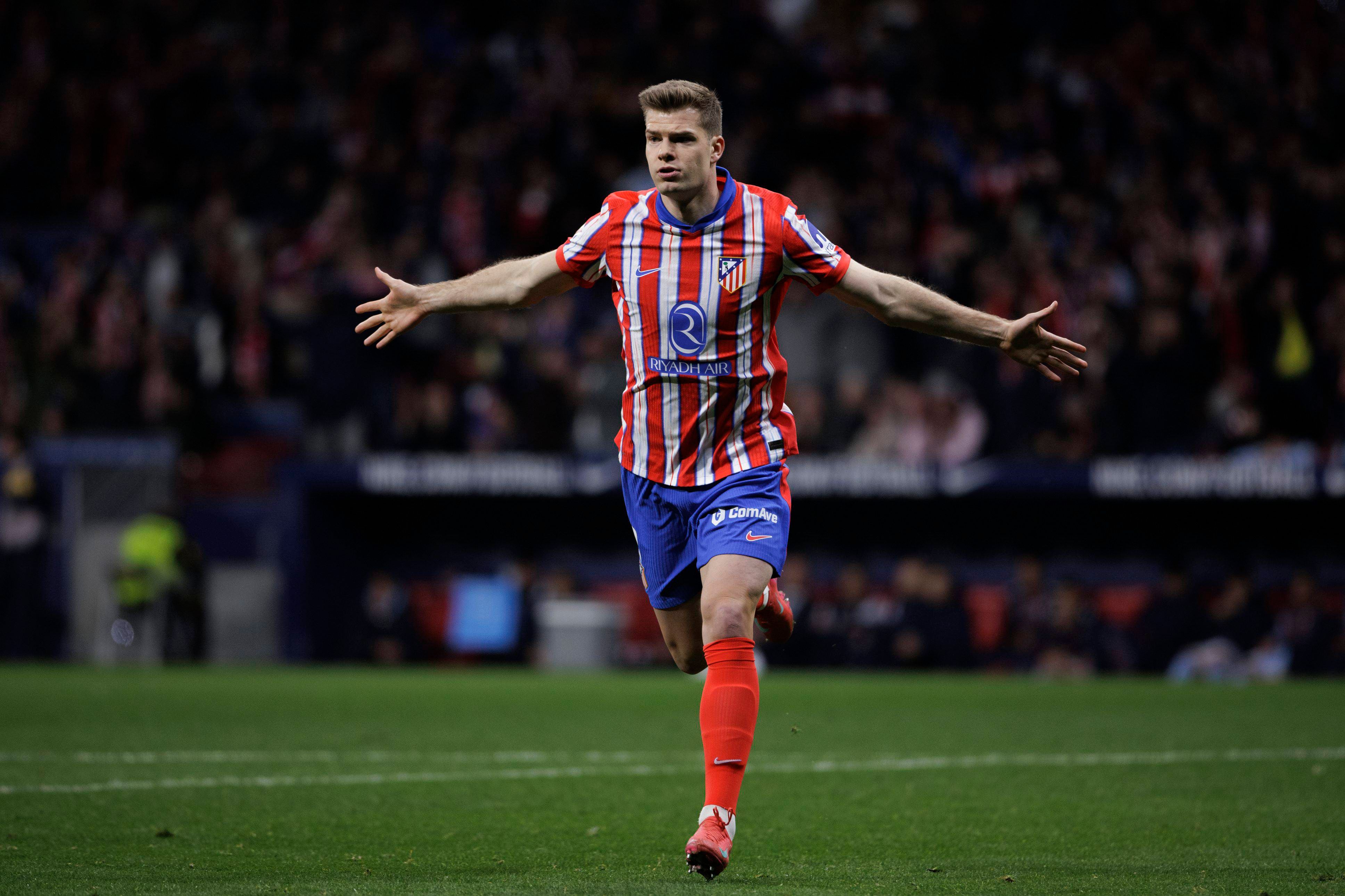 Directa de Sorloth a Pablo Barrios
