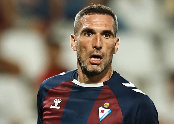 Arbilla, jugador del Eibar, habla sobre la retirada: "Soy consciente de que cada vez me queda menos"