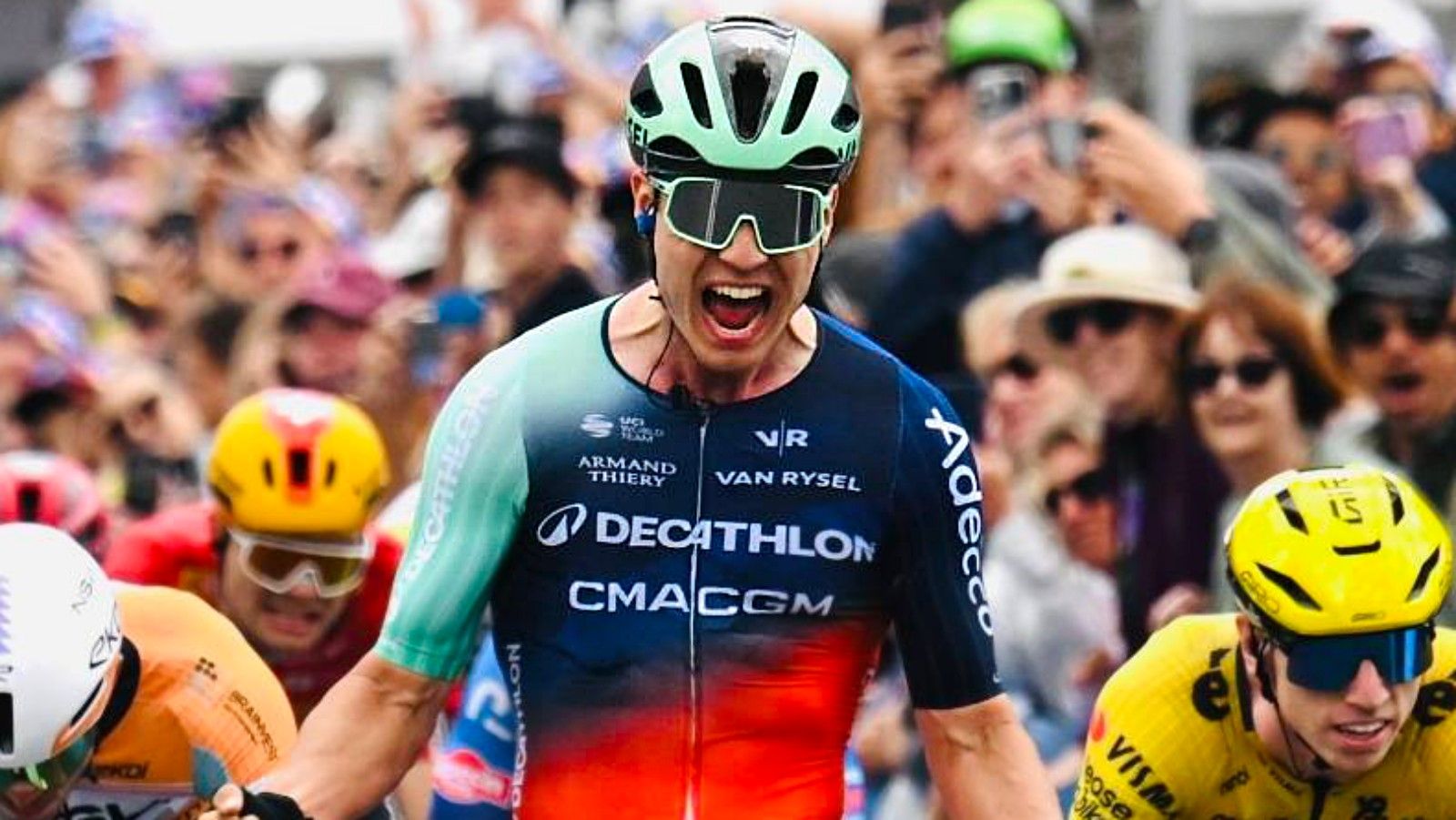 Ni Milan ni Philipsen, el dominador del sprint en la Tirreno-Adriático es Tobias Lund Andresen