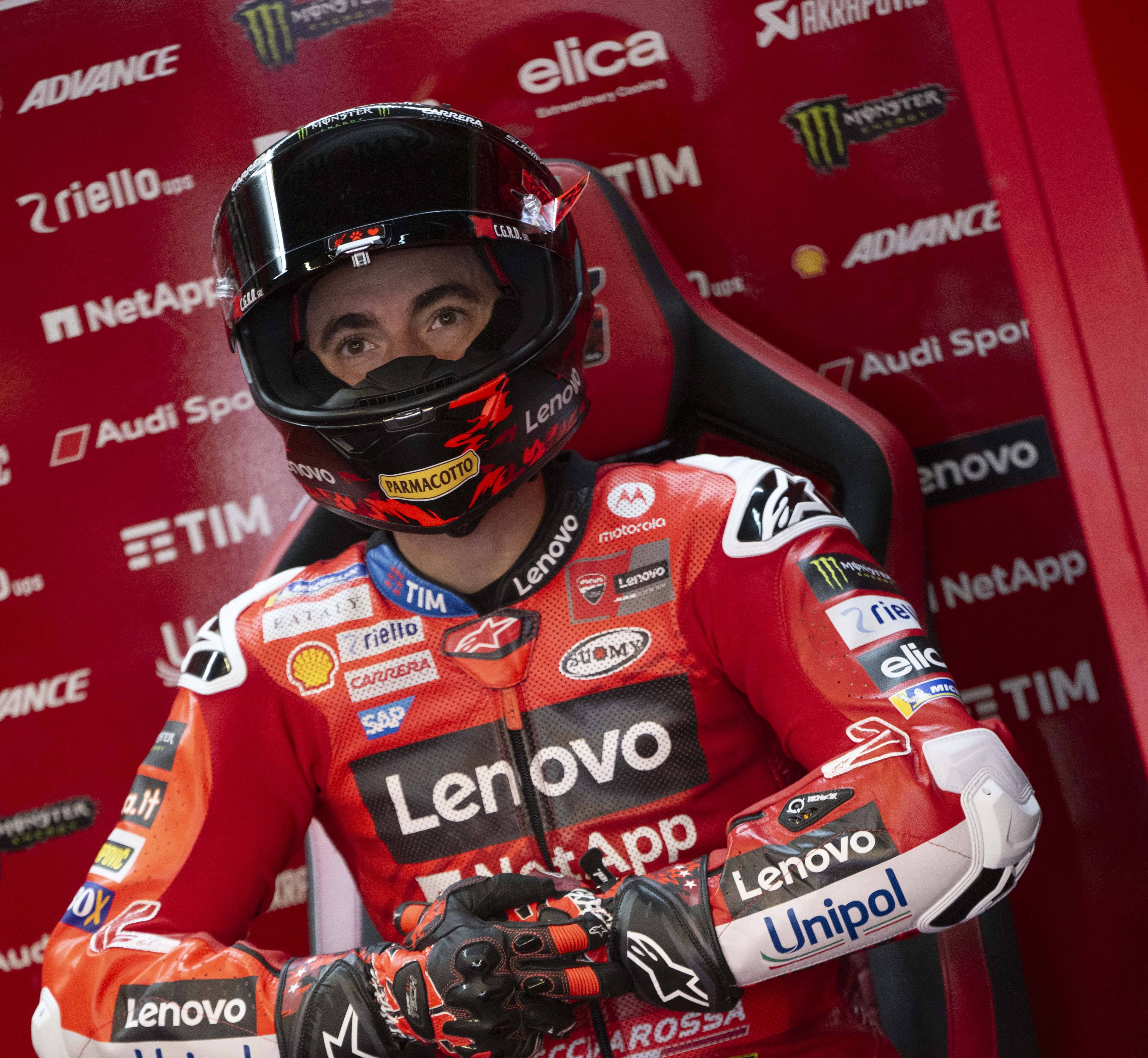Bagnaia da por perdido el podio del Mundial: "Se lo merecen más que yo"