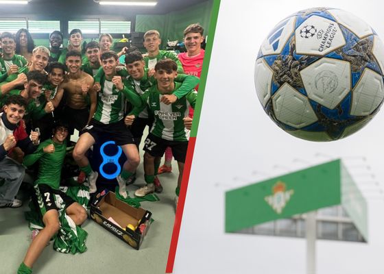 El Real Betis ya conoce su rival en octavos de la UEFA Youth League y confirma que jugará su partido liguero ante el Almería