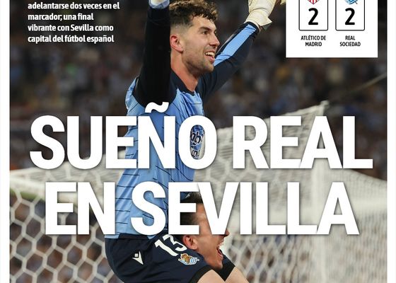 La portada de ESTADIO Deportivo para el domingo 19 de abril de 2026