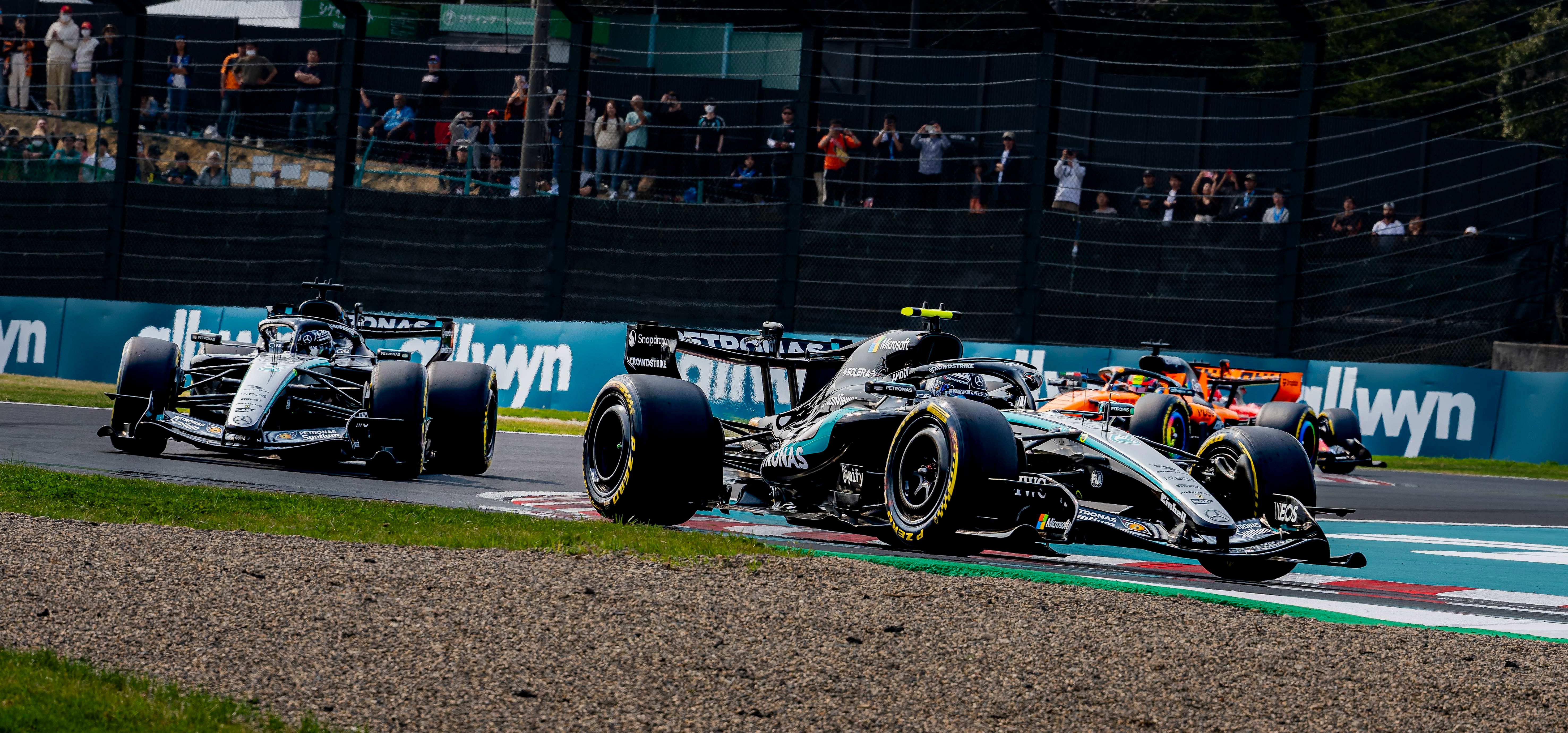 Antonelli arrasa en Japón mientras que Fernando Alonso consigue terminar su primera carrera esta temporada