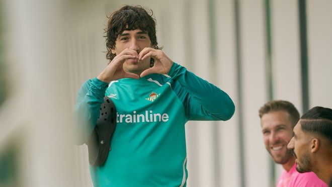 El Betis vuelve al trabajo con la ausencia de Natan y con tres buenas noticias para Pellegrini