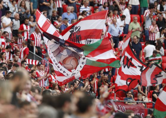 El estado de la fan zone del Athletic Club