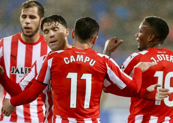 El Sporting pendiente a estas posibles incorporaciones para su partido frente al Burgos