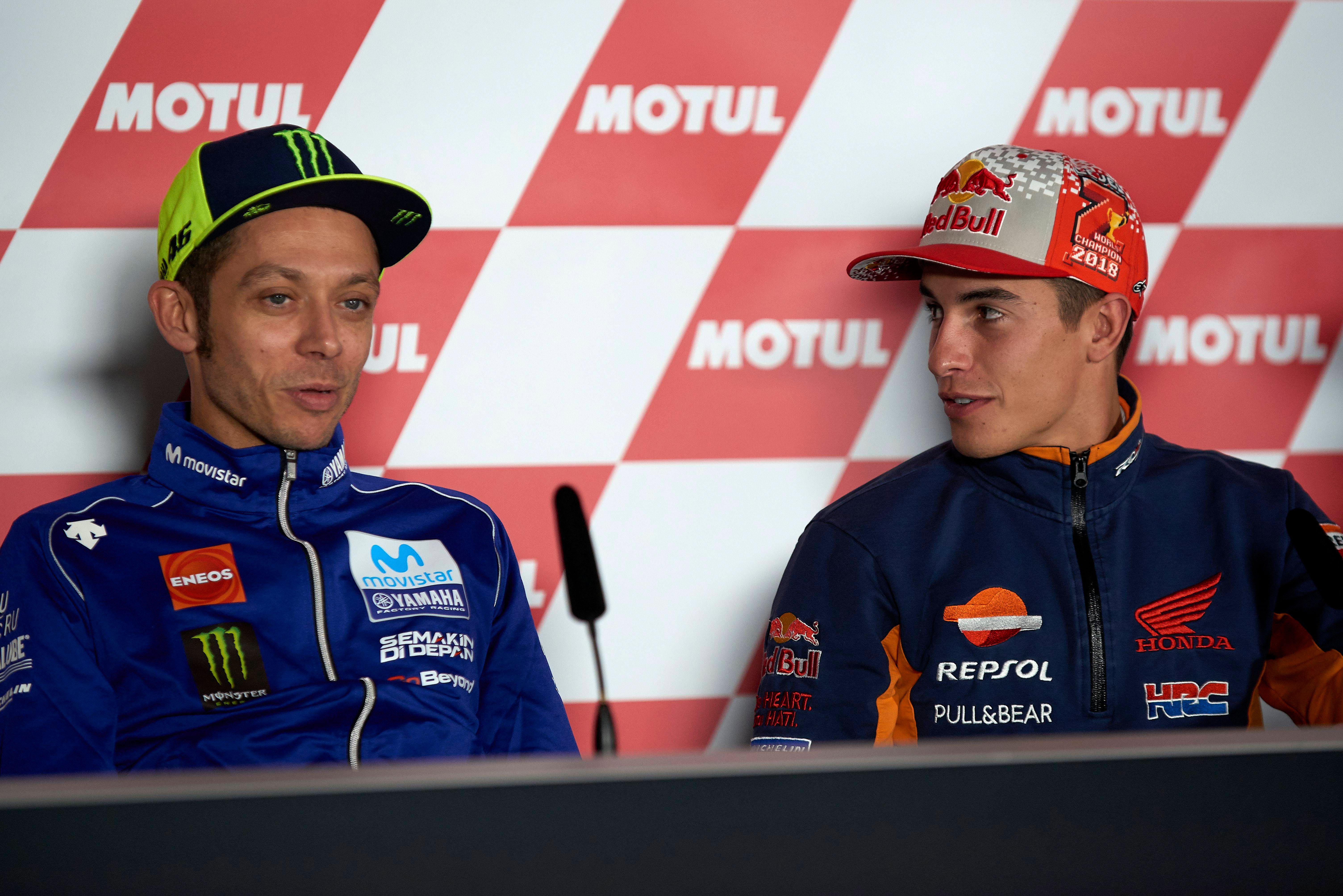 Iannone se alinea con Rossi y vuelve a señalar a Marc Márquez por Sepang