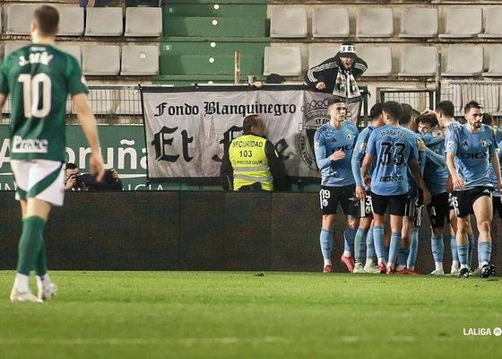 Racing Ferrol 0-1 Burgos: un penalti acerca a los gallegos a Primera Federación