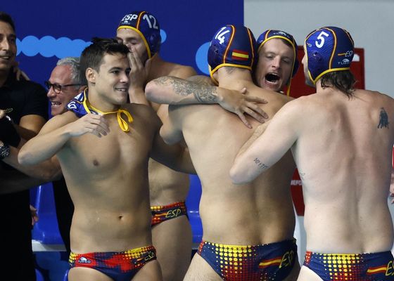 España, campeona del mundo en waterpolo