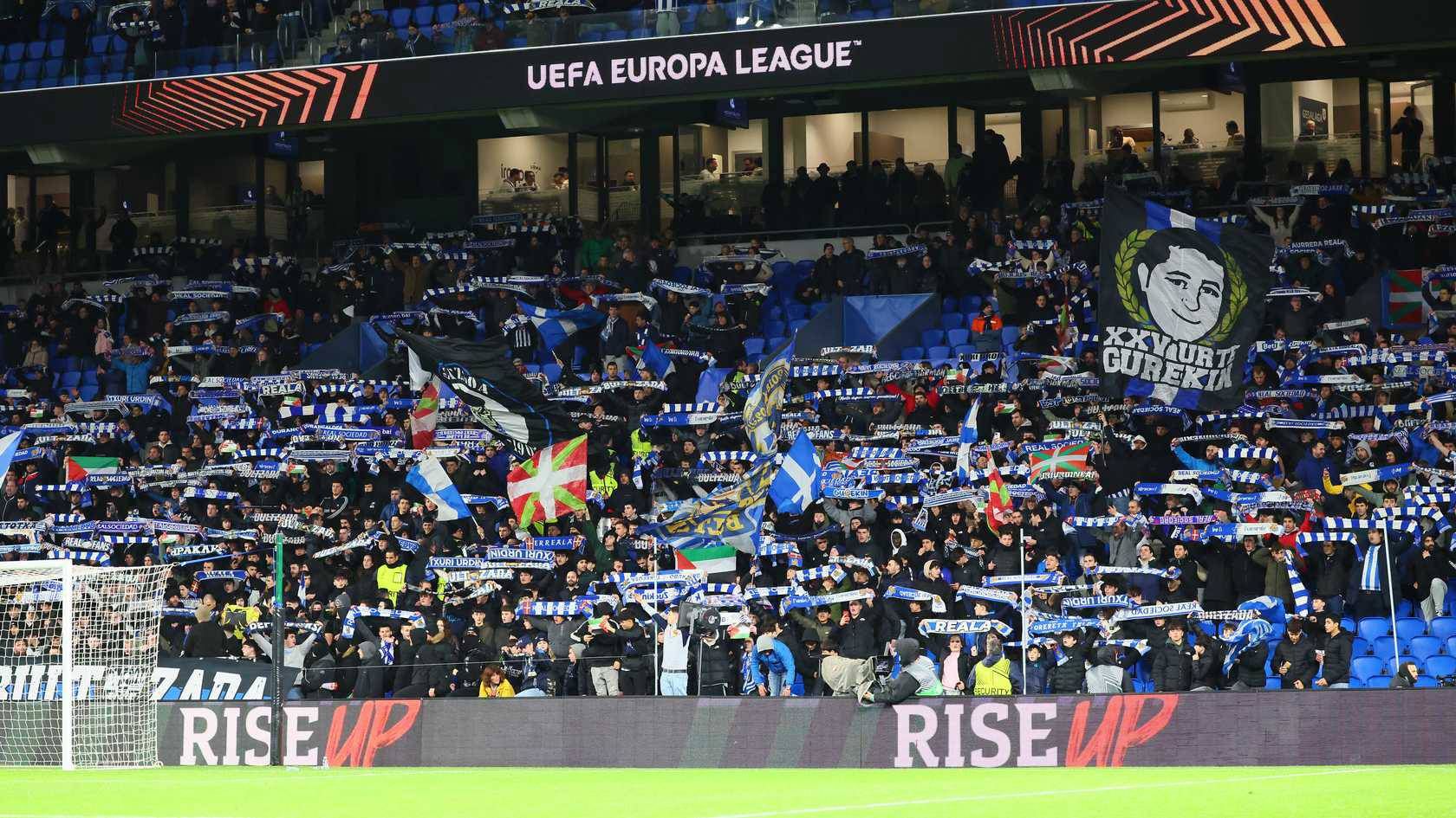 Tres detenidos tras el Real Sociedad - PAOK
