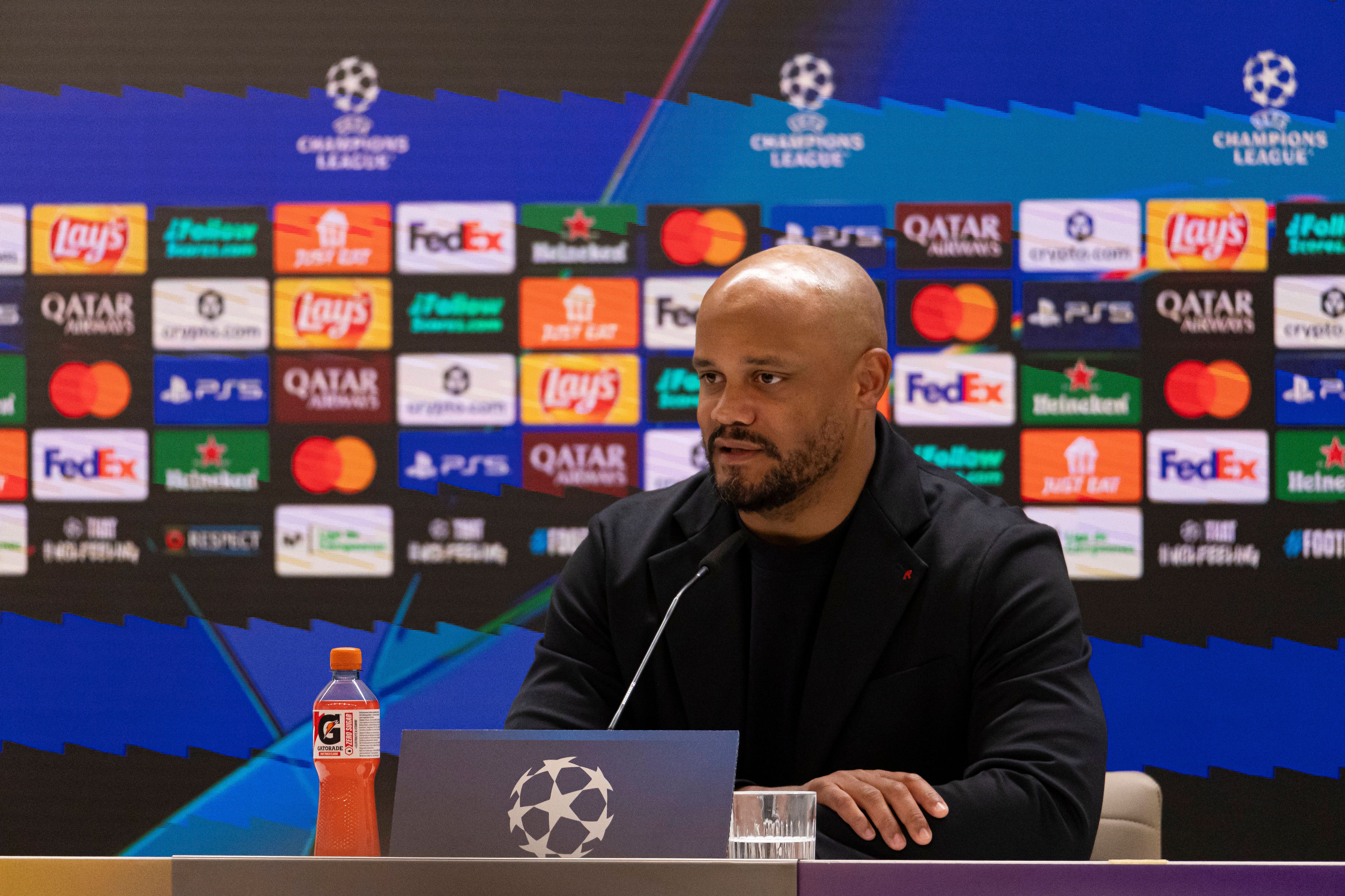 Kompany, entrenador del Bayern: "No hay un plan de juego específico contra un equipo como el Real Madrid"