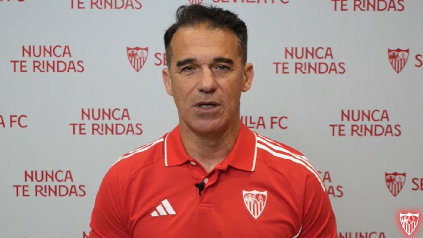 Luis García Plaza manda un mensaje a la afición del Sevilla FC: "Entre todos"