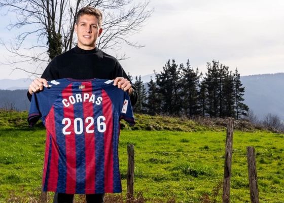 José Corpas renueva con la SD Eibar hasta 2026