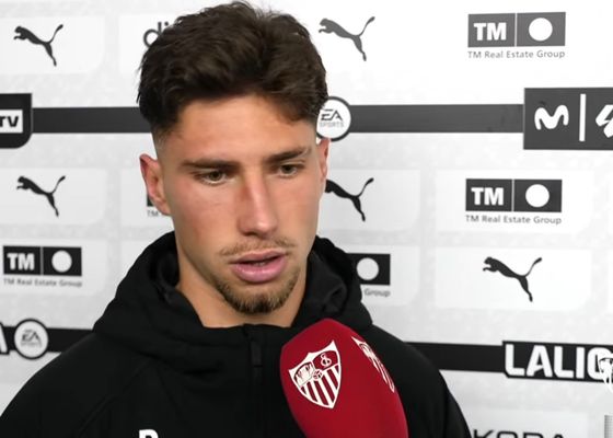 El vestuario sevillista achaca la falta de gol y carga contra Sánchez Martínez: "Por cómo se están dando las cosas sabía que no lo iba a pitar"