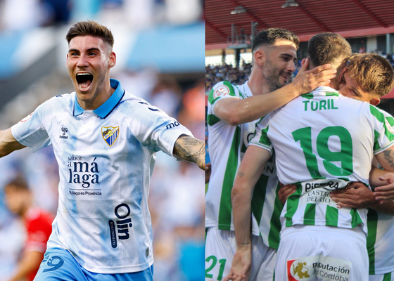 Málaga y Córdoba están más cerca de Segunda