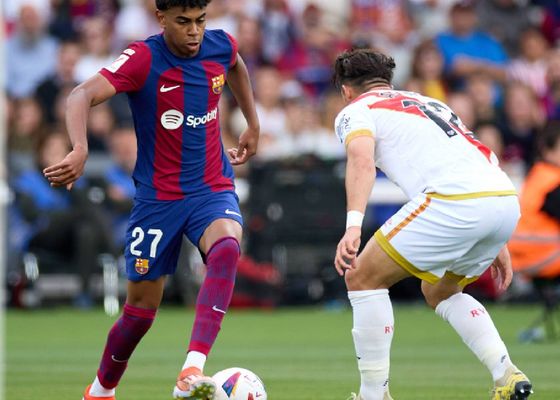 Alineaciones Rayo Vallecano - Barcelona: Alineación posible del Rayo Vallecano y Barcelona en el partido de hoy de LaLiga EA Sports