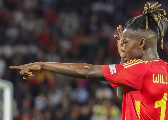Los mitos de Europa apuntan a Nico Williams tras su participación con la Selección española