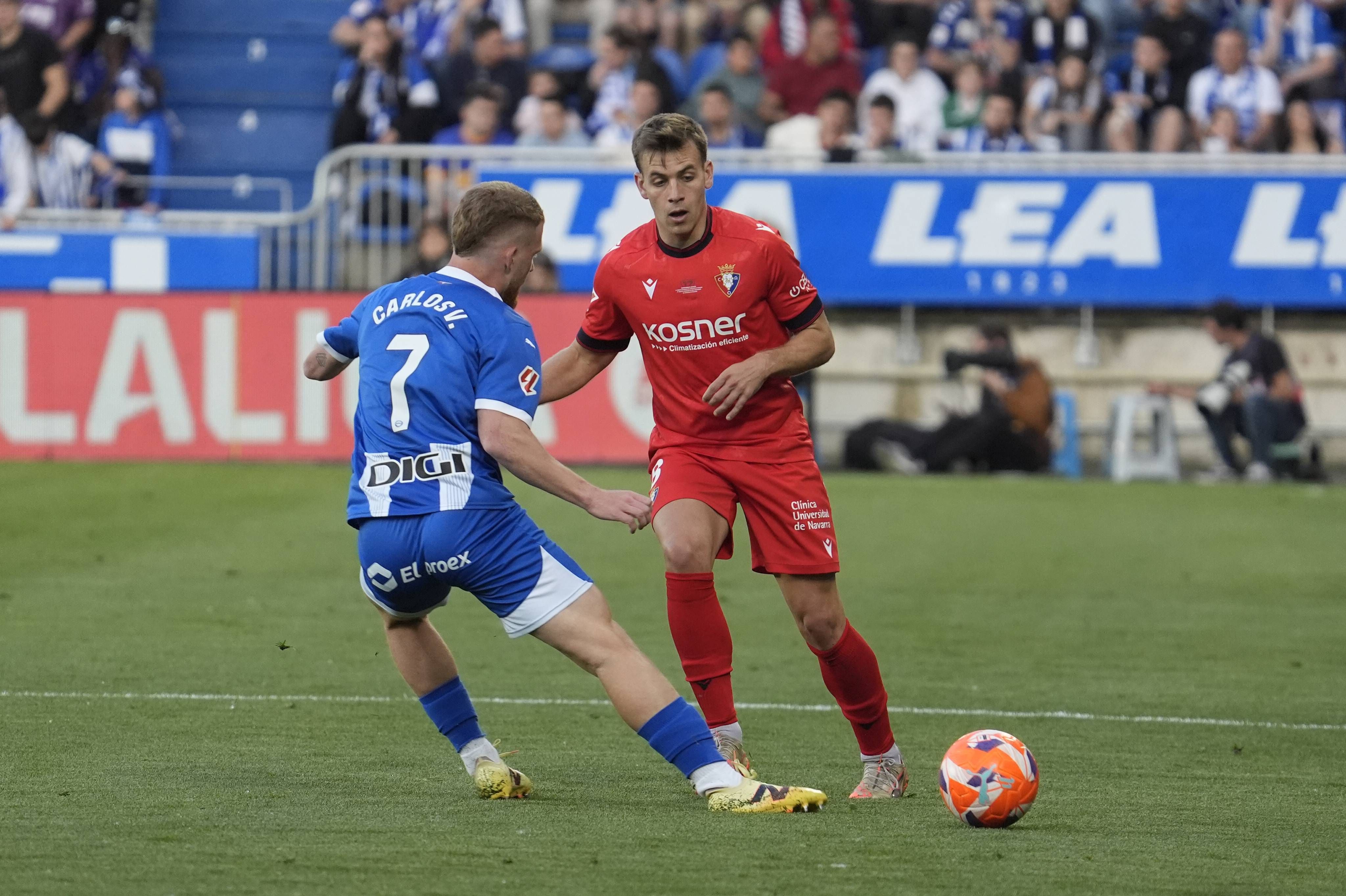 Alavés 1-1 Osasuna: Los 'rojillos' se quedan a las puertas de Europa