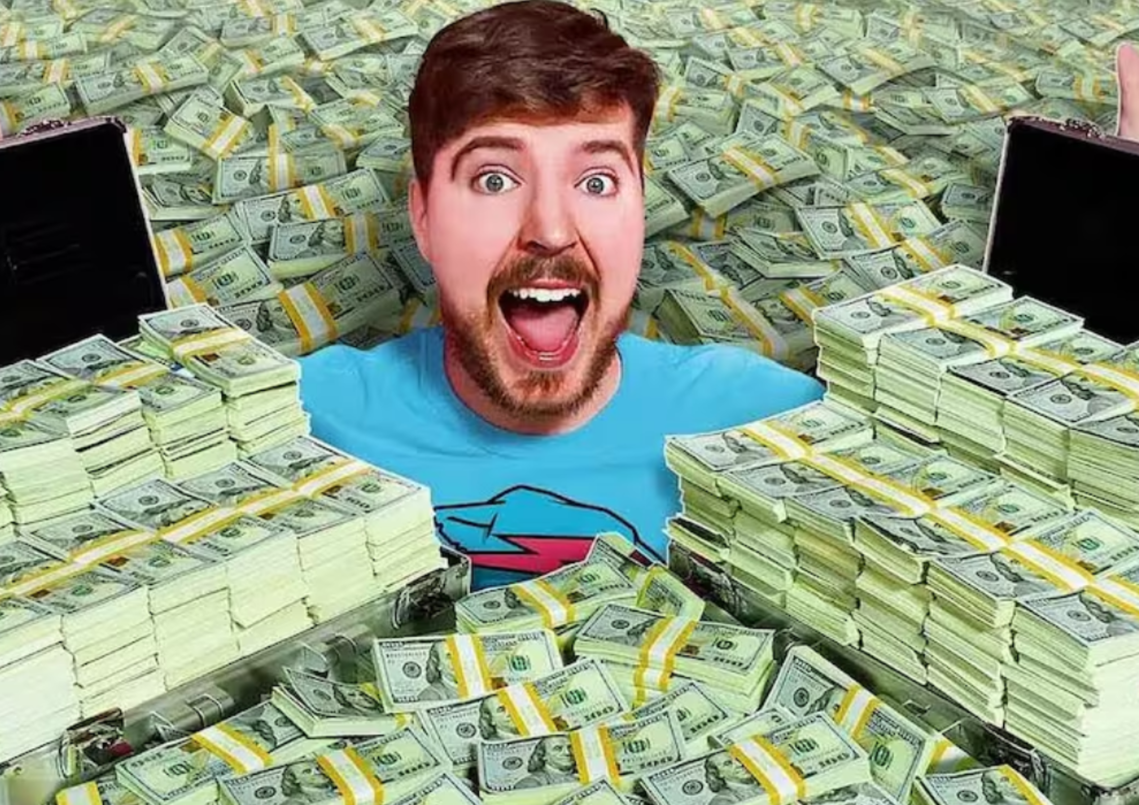 El nuevo reto de MrBeast: abrir su propio banco