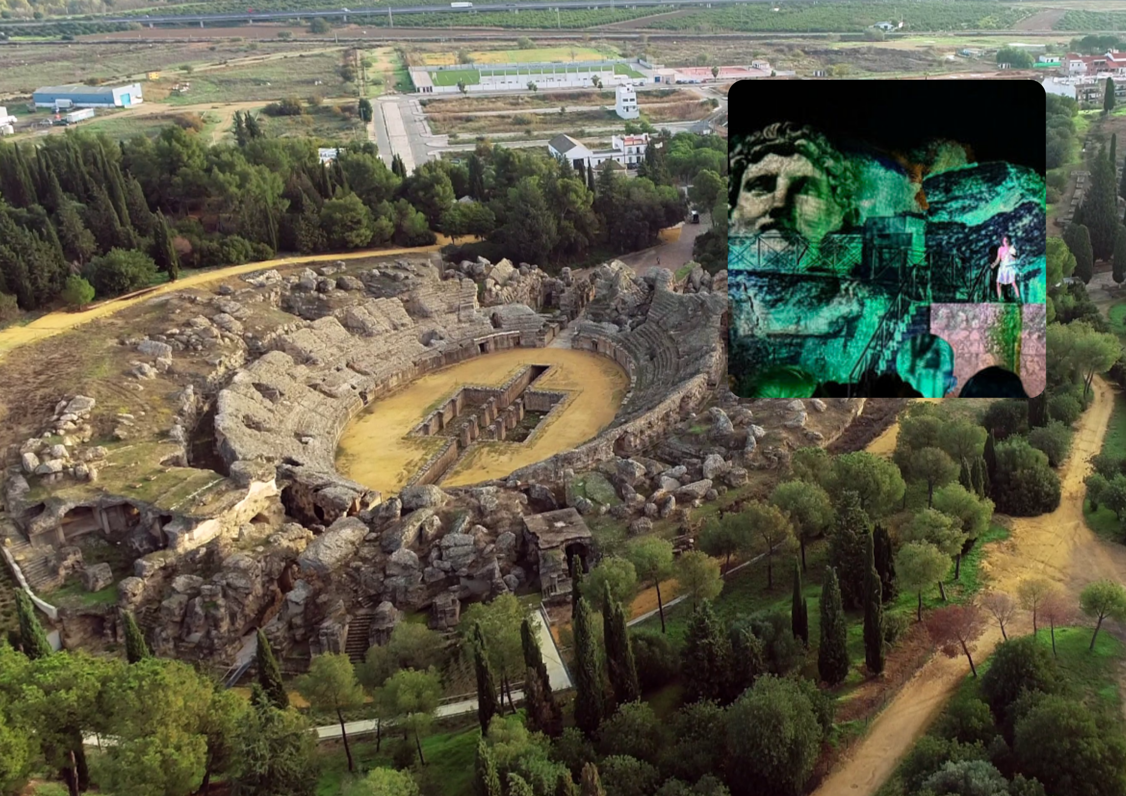 Noche romana en Sevilla: Descubre los secretos de Itálica bajo las estrellas