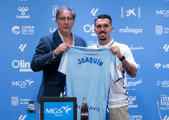 Joaquín vuelve al Málaga