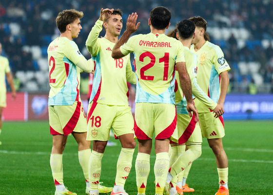 Resumen de la jornada de Clasificación para el Mundial 2026: Victorias para España, Turquía, Suiza y pinchazo de Bélgica
