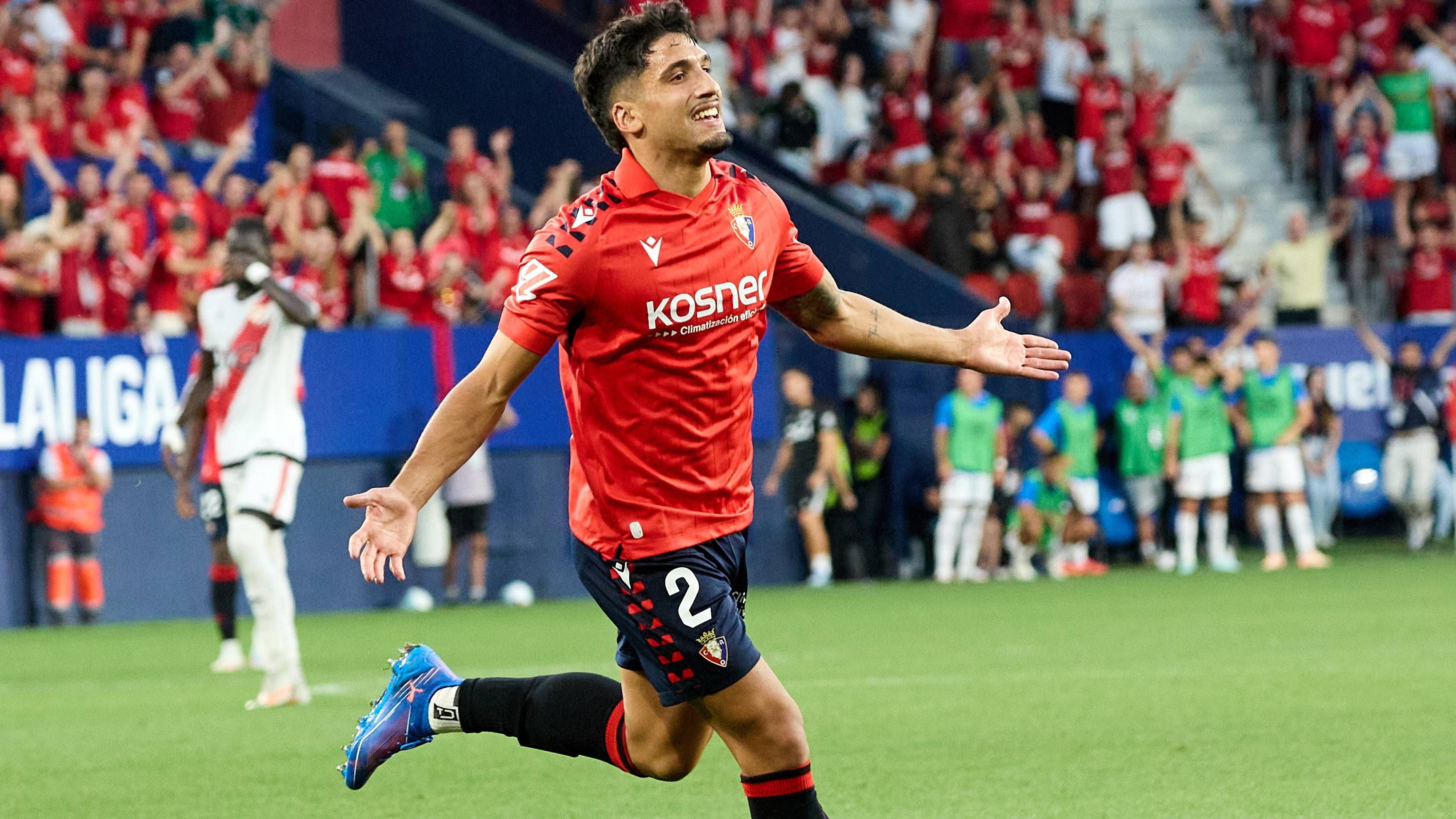 Osasuna 2-0 Rayo Vallecano: Lisci le gana la partida a Iñigo Pérez