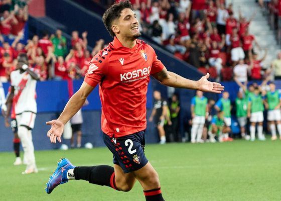 Osasuna 2-0 Rayo Vallecano: Lisci le gana la partida a Iñigo Pérez