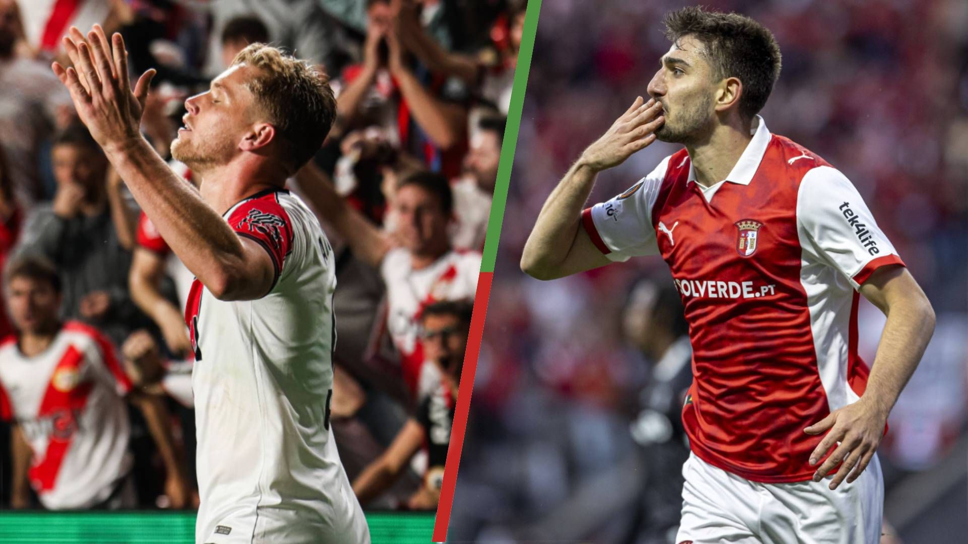 Rayo Vallecano y Sporting de Braga dejan en bandeja la Champions al Betis 